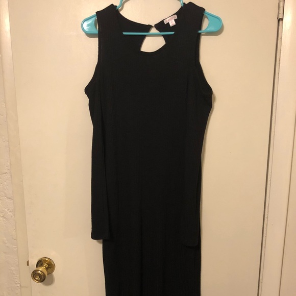 Black over the knee dress - Picture 7 of 8